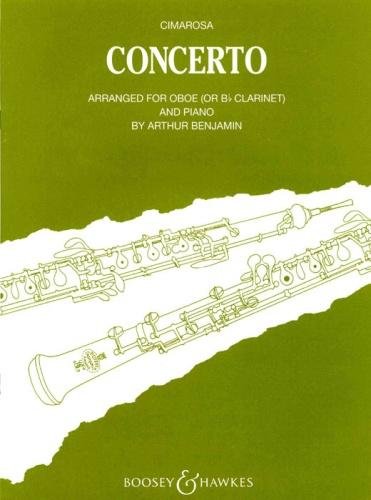 Concerto for oboe and strings : for oboe and piano von Boosey & Hawkes Publishers Ltd.